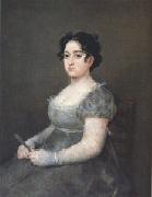 Francisco de Goya The Woman with a Fan (mk05) Spain oil painting reproduction